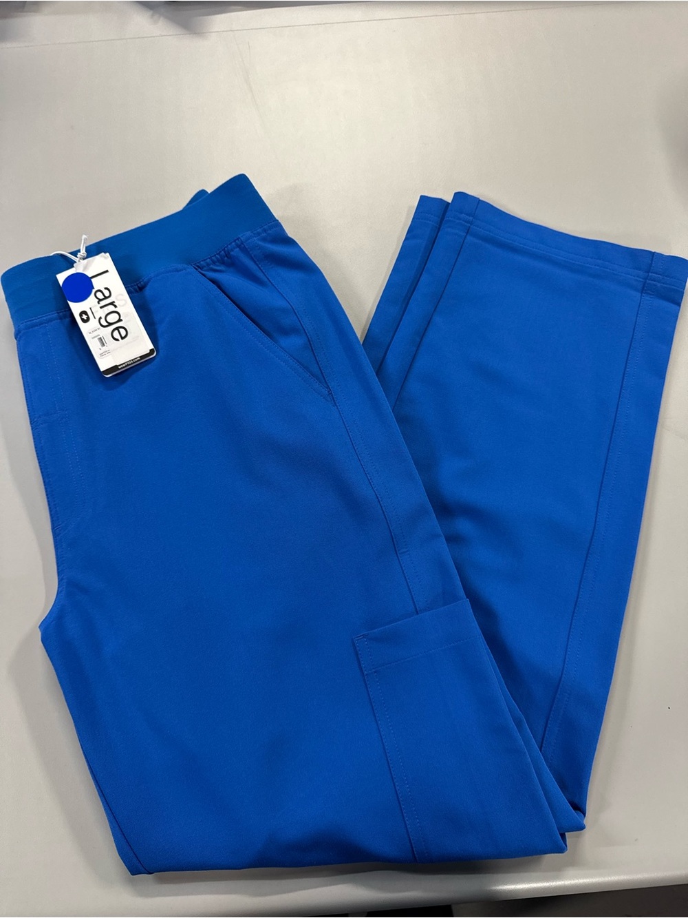 FIGS Axim Straight-Leg Men’s Scrub Pants Royal Blue
